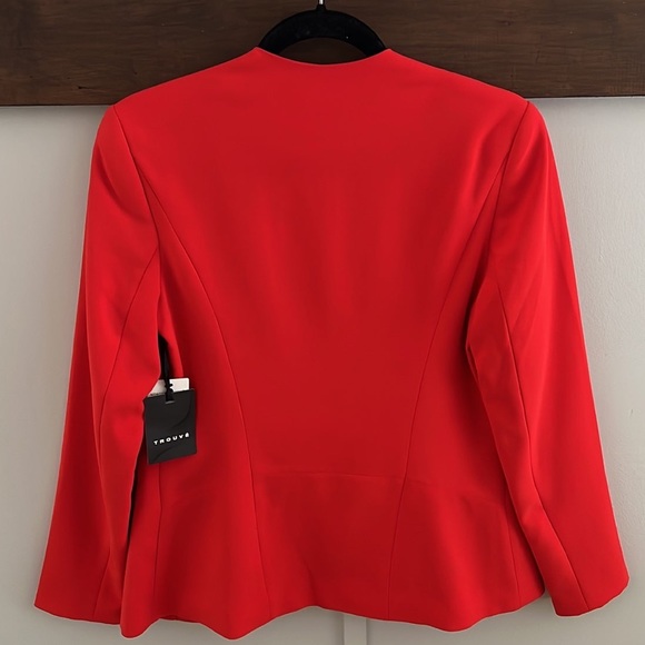 Trouvé Red Blazer - Picture 2 of 2